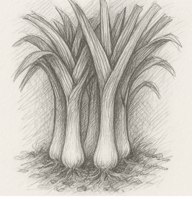 The Gentle Strength of Leeks: A Story of the Leek Harvest