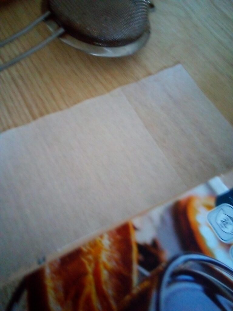 14.	Zero waste method for filtering goose fat after rendering.