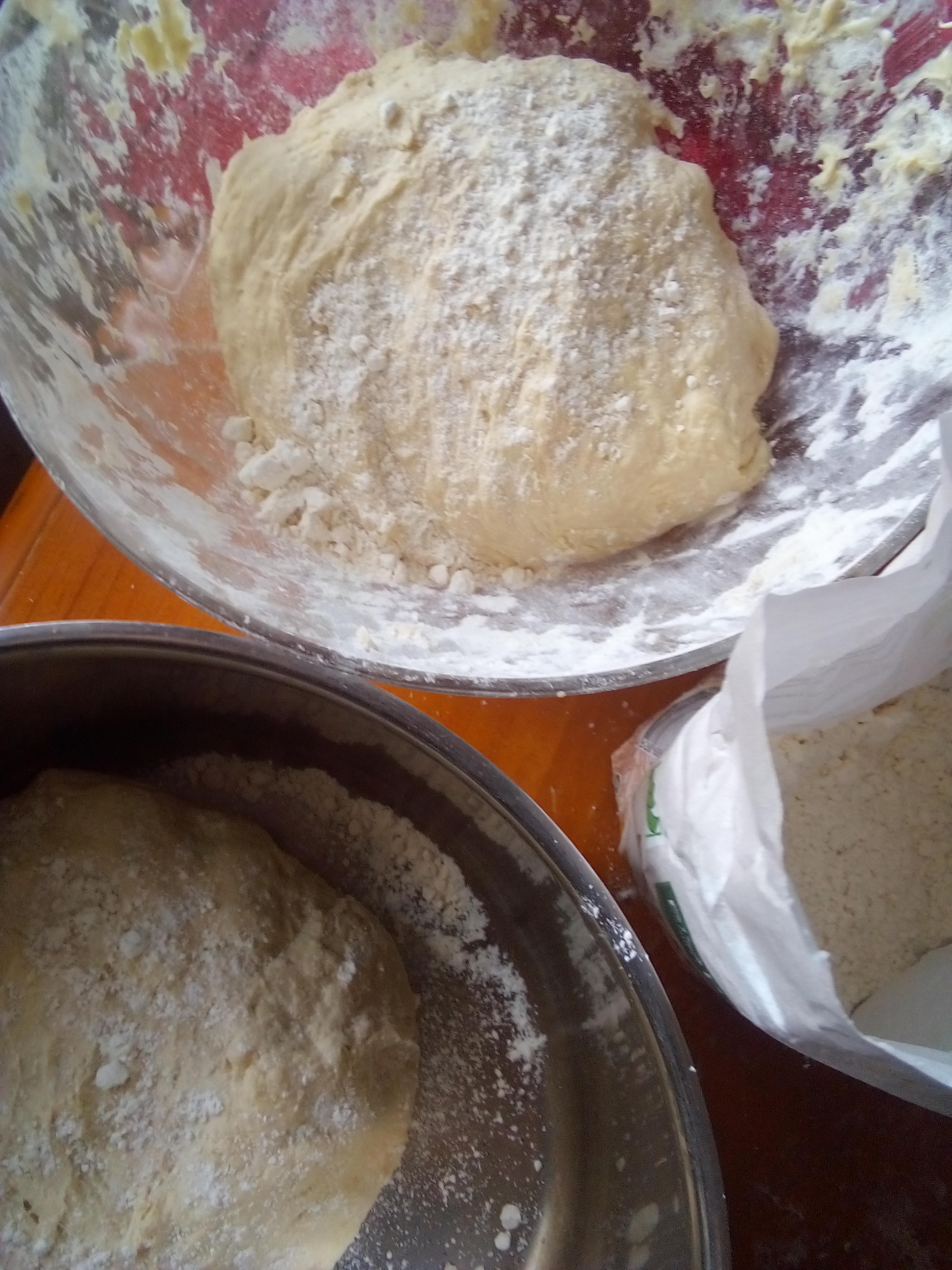 Close-up of grated pattypan squash showing fine texture for baking