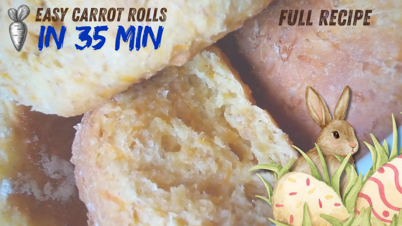Carrot Rolls Recipe – Easy Easter Baking with Kids